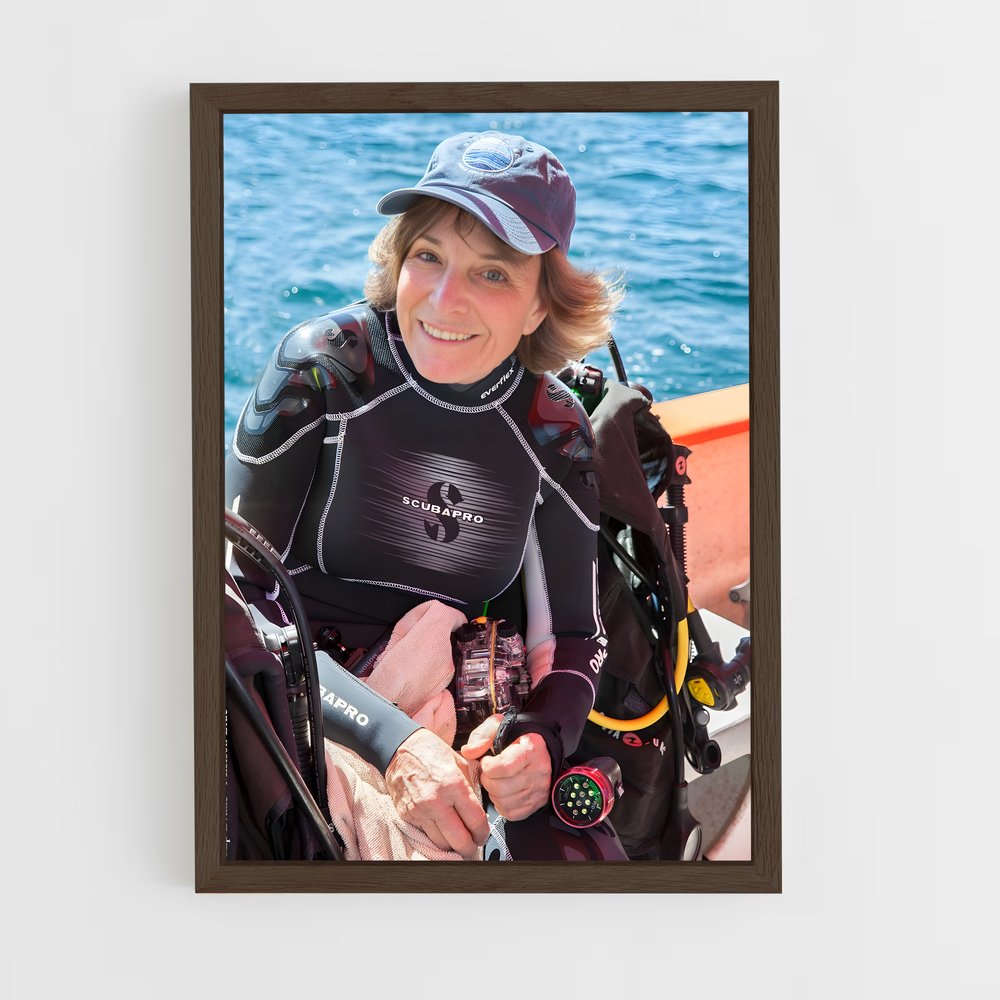 Poster L'Océan en Main – affiche Plongée sous-marine (vue 5)